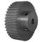 B&B Manufacturing 40-5P15-6A4, Timing Pulley, Aluminum, Clear Anodized,  40-5P15-6A4 - alternate 2